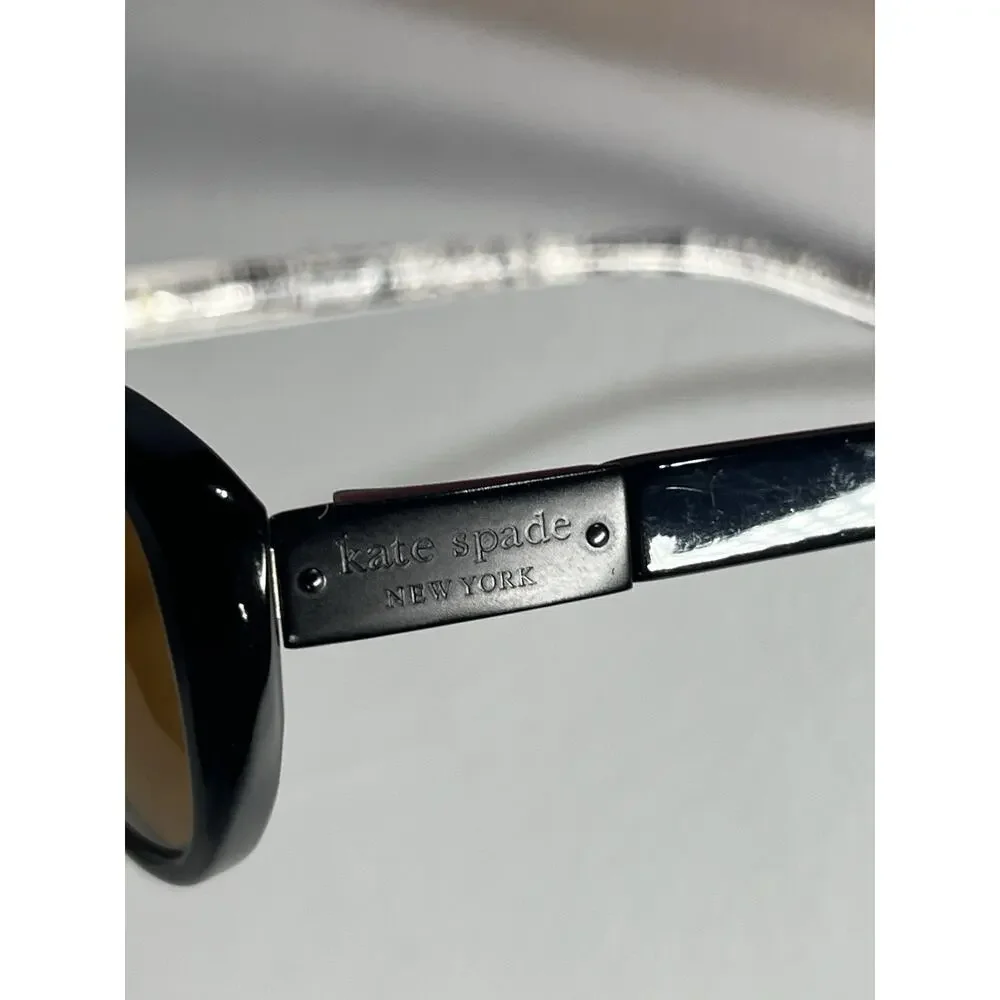 Kate Spade Womens Glasses Frames Black Cat Eye 135mm